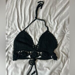 Small crochet cropped top